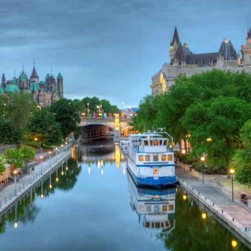 Écluse canal rideau - Gatineau Ottawa